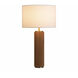 Tambo 30 inch 23.00 watt Natural Ash and Weathered Brass Table Lamp Portable Light