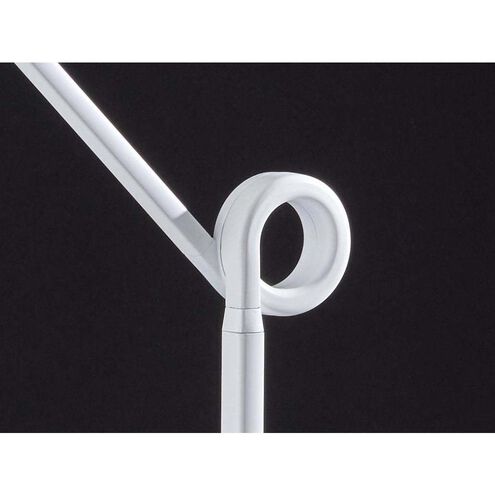 Knot 45.5 inch 10.00 watt White Floor Lamp Portable Light