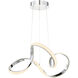 Vornado 1 Light 22.00 inch Pendant