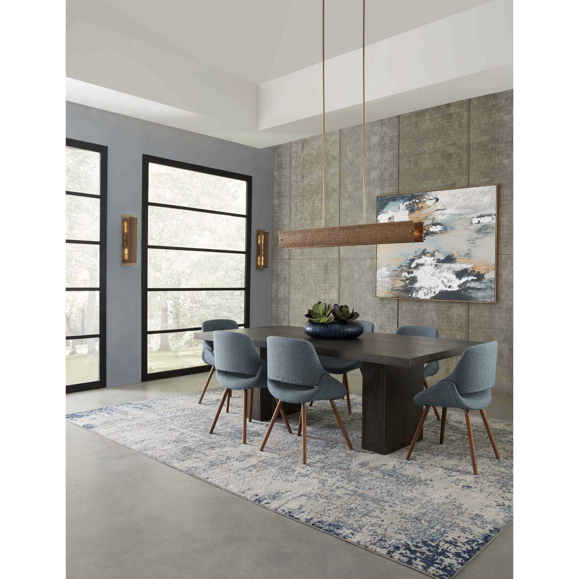 Lusail 2 Light 5.87 inch Soft Gold Wall Bracket Wall Light, Design Series