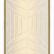 Lisa McDennon Devon LED 4.75 inch Lacquered Brass Bath Light Wall Light in Etched Opal, 20W, 2900K, Linear, Sconce