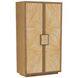 Bianca 40 inch Blonde Straw Marquetry Cabinet