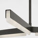 Kelly by Kelly Wearstler Linea LED 42 inch Bronze Chandelier Ceiling Light