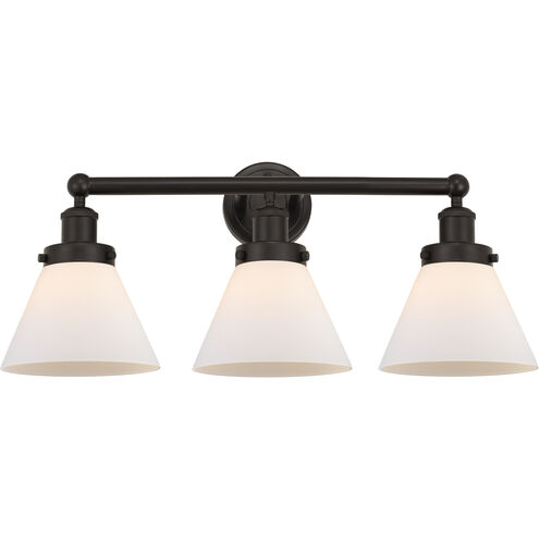 Cone 3 Light 25.75 inch Oil Rubbed Bronze Bath Vanity Light Wall Light