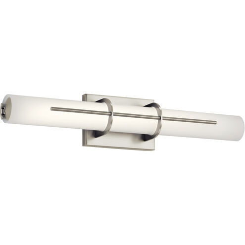 Traverso LED 22 inch Brushed Nickel Bathroom Vanity Light Wall Light, Medium