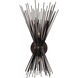 Kelly Wearstler Strada 2 Light 8 inch Aged Iron Sconce Wall Light, Small