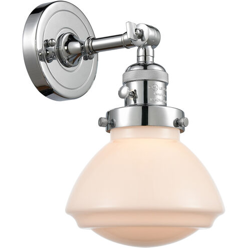 Franklin Restoration Olean LED 7 inch Polished Chrome Sconce Wall Light, Franklin Restoration