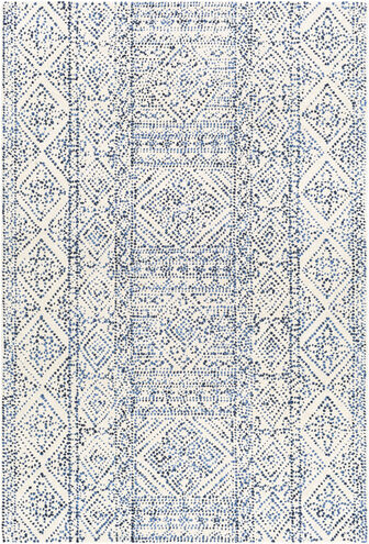 Corfu 90 X 60 inch Cream Rug in 5 x 8, Rectangle