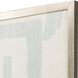 Geometrics Collection White Framed Art