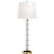 Wildwood 34 inch 100 watt Clear Table Lamp Portable Light