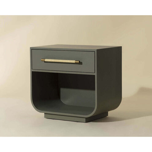 Tarrant 28 X 19.75 inch Sage Green Night Stand