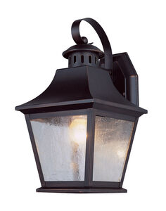 Manchester 1 Light 13 inch Rubbed Oil Bronze Outdoor Wall Lantern 