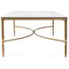 Bonnifait 58 X 18.5 inch Antique Bronze Coffee Table