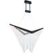 Vivien 1 Light 24 inch Black Chandelier Ceiling Light