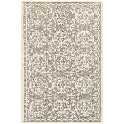 Ralph 90 X 60 inch Gray Rug, Rectangle