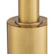 Dialect 21.75 inch 10 watt Brushed Brass/Brushed Nickel Desk Lamp Portable Light