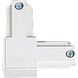 Alpha Trak 120 White Track Outside Polarity L connector Ceiling Light