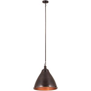 Katelyn 1 Light 15 inch Dark Bronze Pendant Ceiling Light