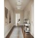 Inspire 3 Light 18 inch Brushed Nickel Semi-Flush Mount Ceiling Light