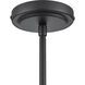 Boman 5 Light 28 inch Matte Black Chandelier Ceiling Light