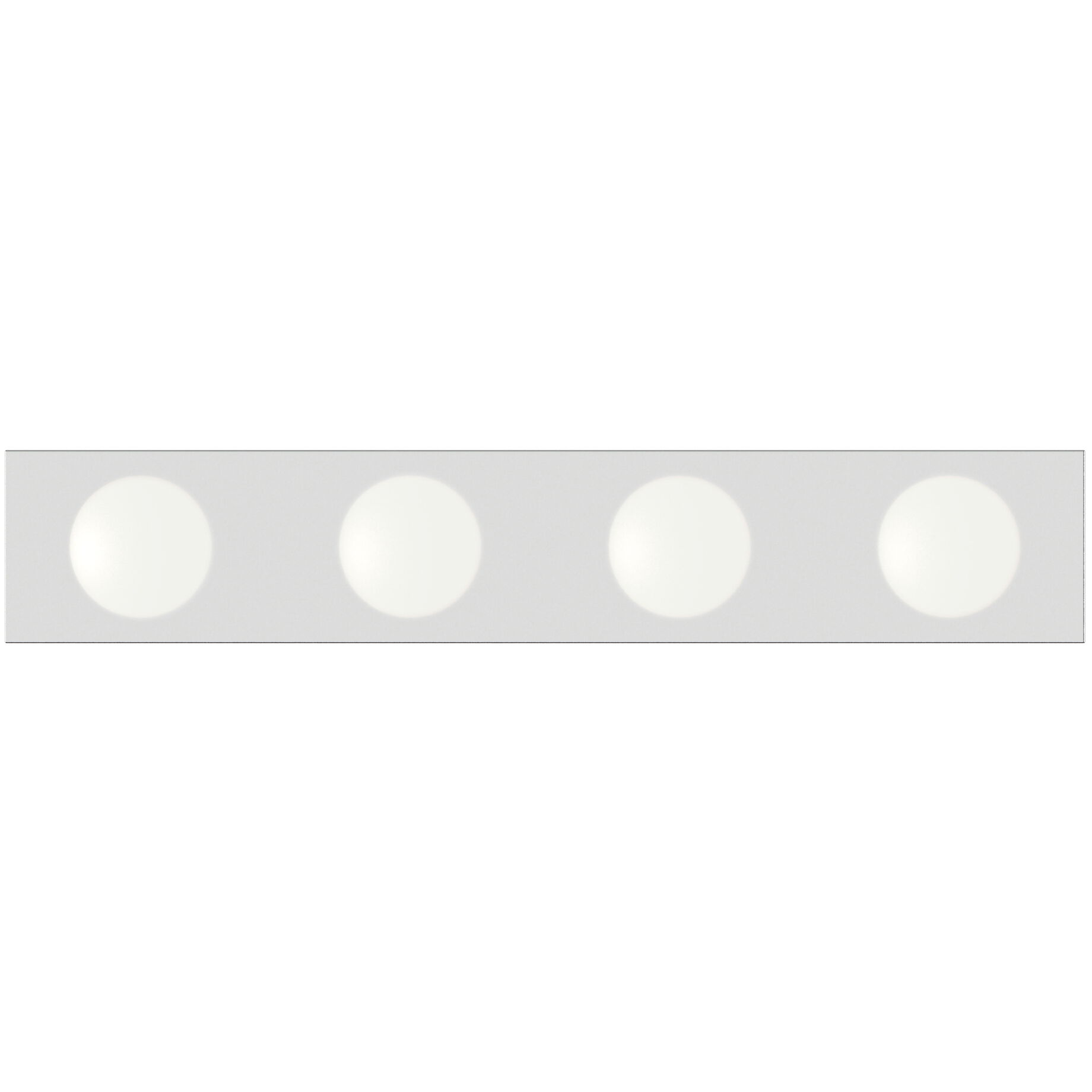 Essentials - 445x 4 Light 24 inch Polished Chrome Bath Light Wall Light