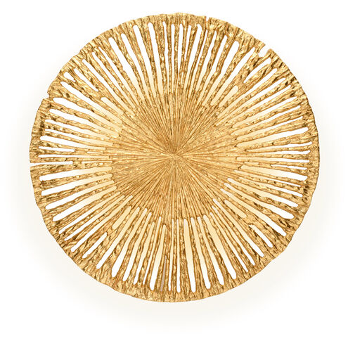 Chelsea House 6 Light 24 inch Gold Leaf Wall Lamp Wall Light, Large