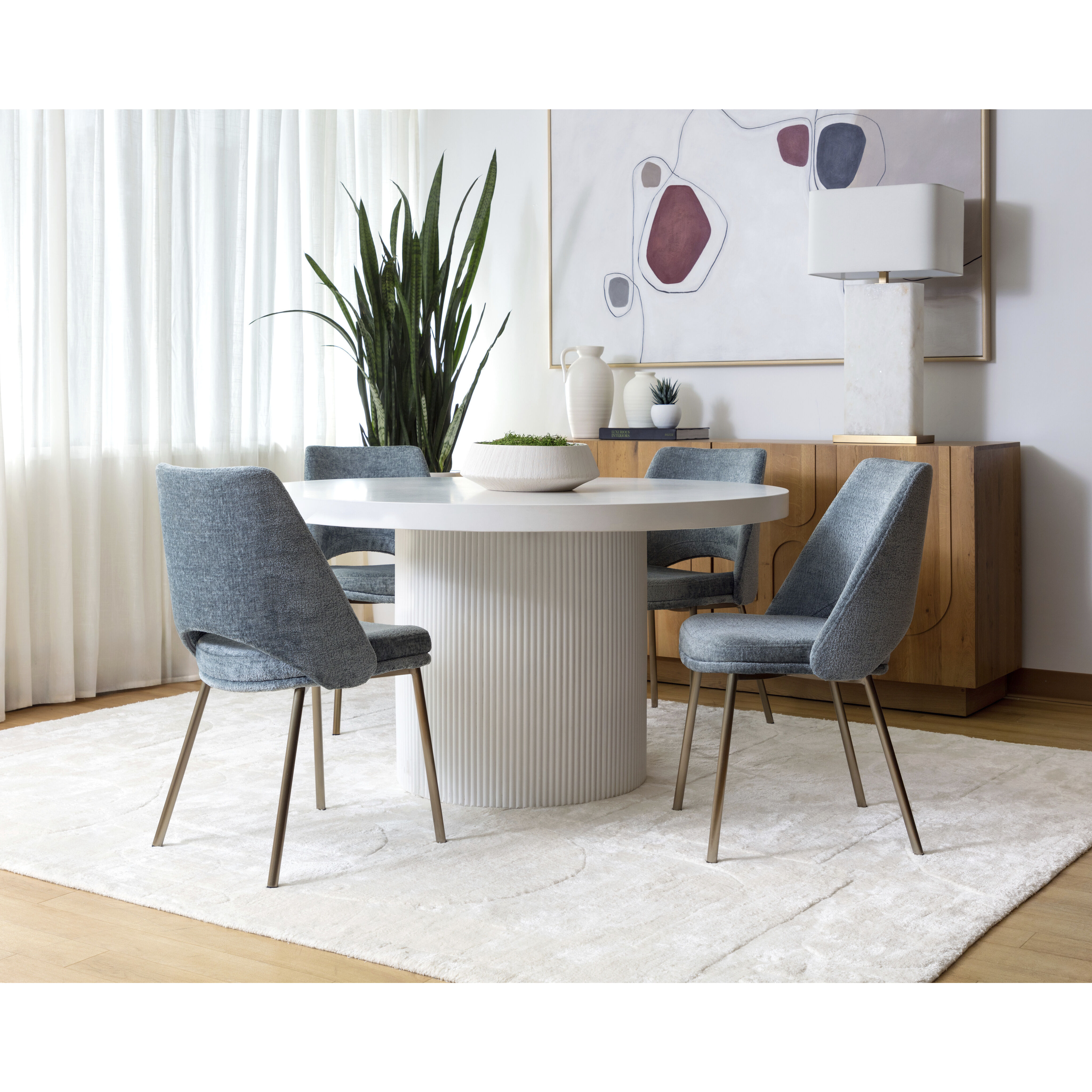 Rovira 33.25 inch 100.00 watt Cream Table Lamp Portable Light