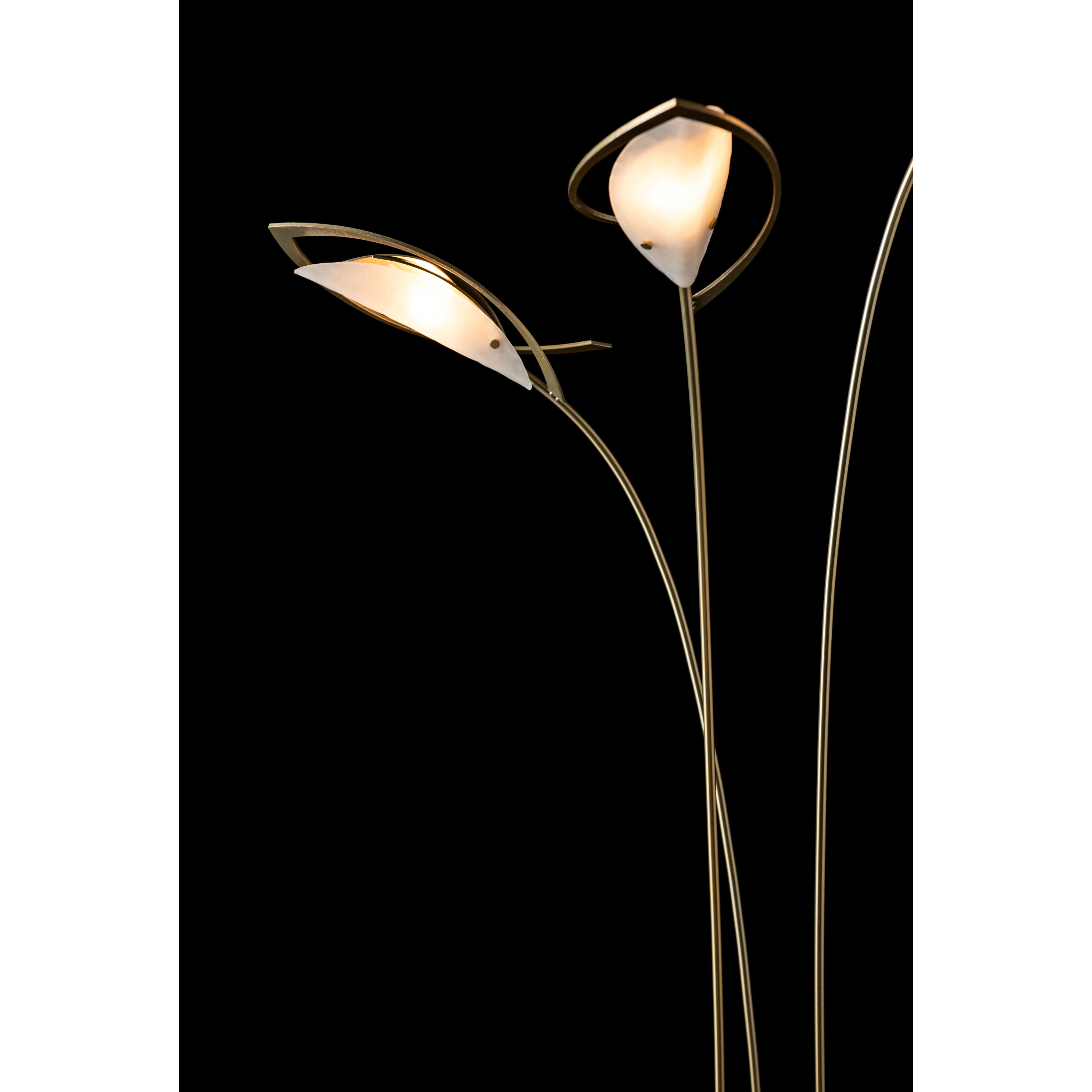 Aerial 79.4 inch 60.00 watt Soft Gold Torchiere Portable Light