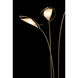 Aerial 79.4 inch 60.00 watt Modern Brass Torchiere Portable Light