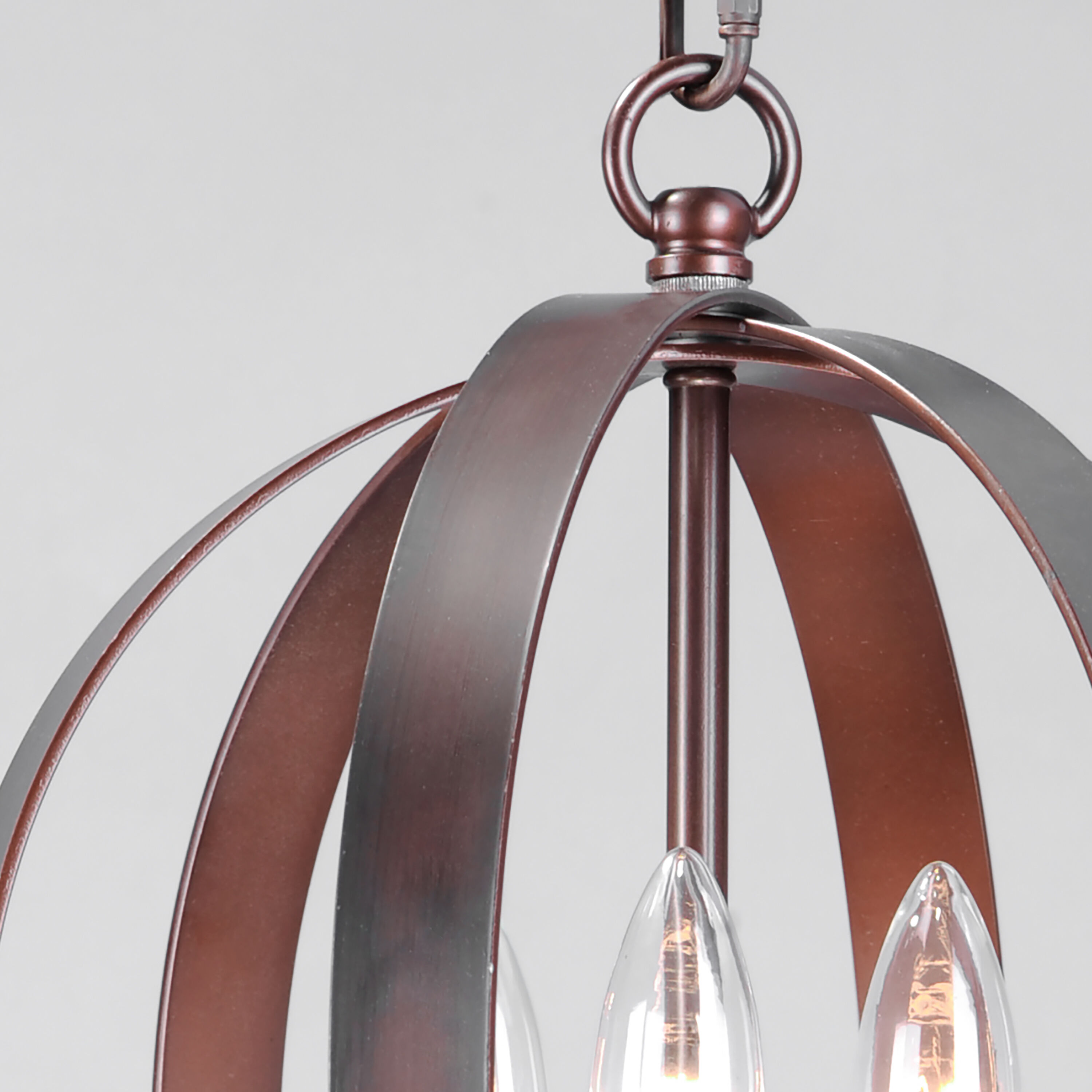 Provident 3 Light 12 inch Oil Rubbed Bronze Single Pendant Ceiling Light