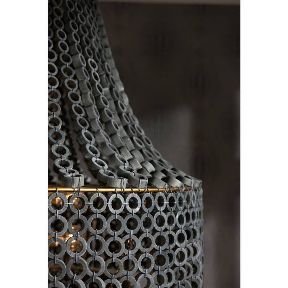 Hannie 8 Light 29 inch Gray Wash Chandelier Ceiling Light