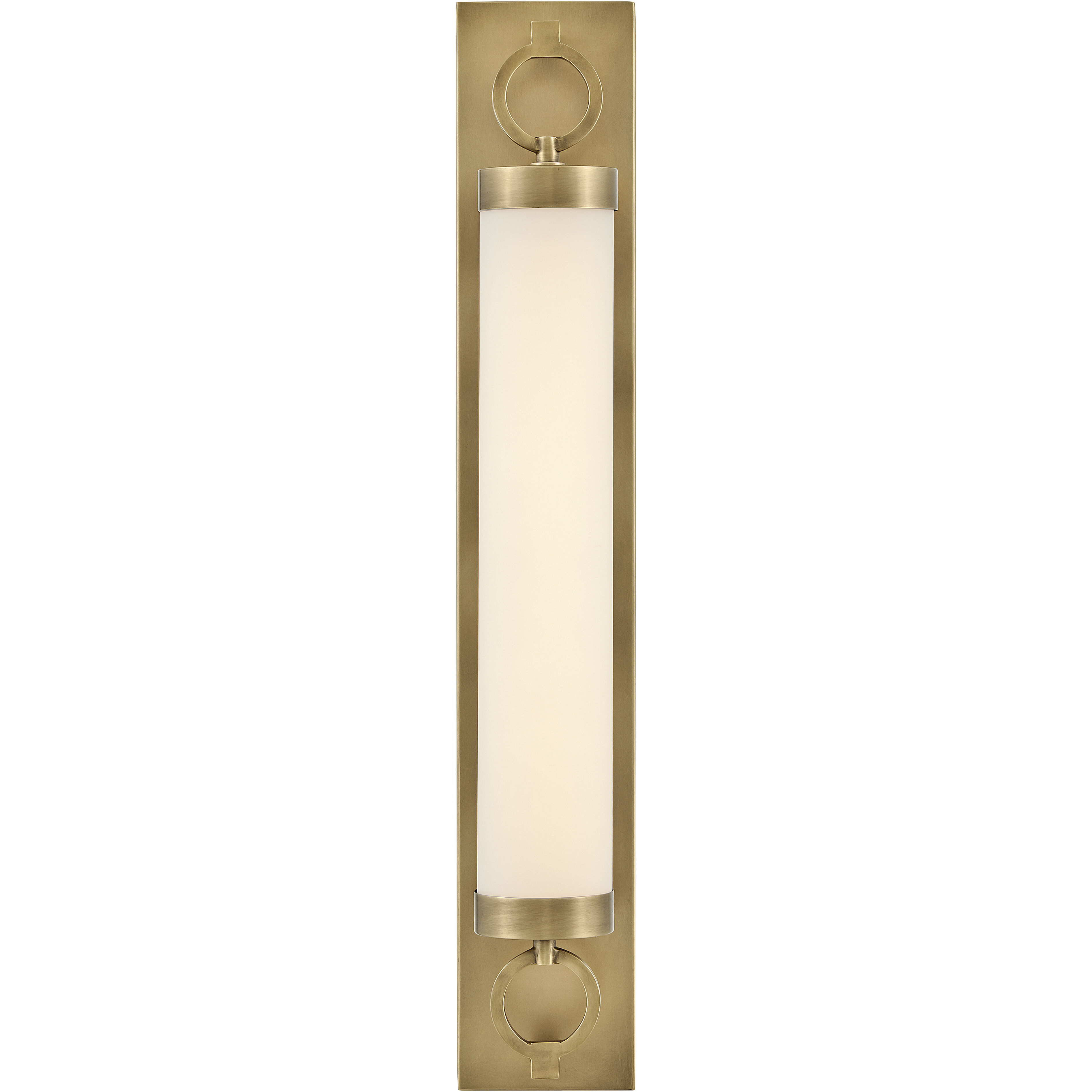 Lisa McDennon Baylor LED 30 inch Heritage Brass Bath Light Wall Light, Linear, Sconce