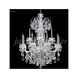 Maria Elena 12 Light 33 inch Silver Crystal Chandelier Ceiling Light