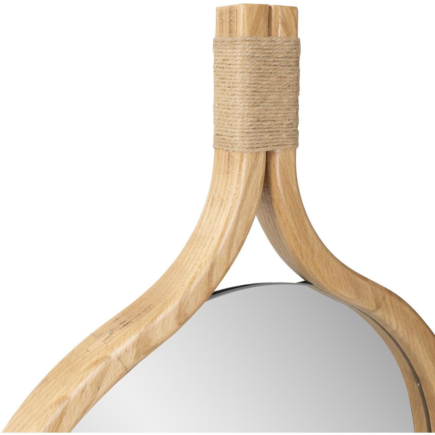 Ulah 55.75 X 18.75 inch Brown Mirror