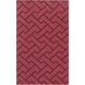 Mystique 156 X 108 inch Purple Area Rug, Wool
