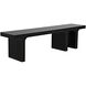 Kir Hand Rubbed Black Bench