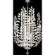Florale 8 Light Silver Chandelier Ceiling Light
