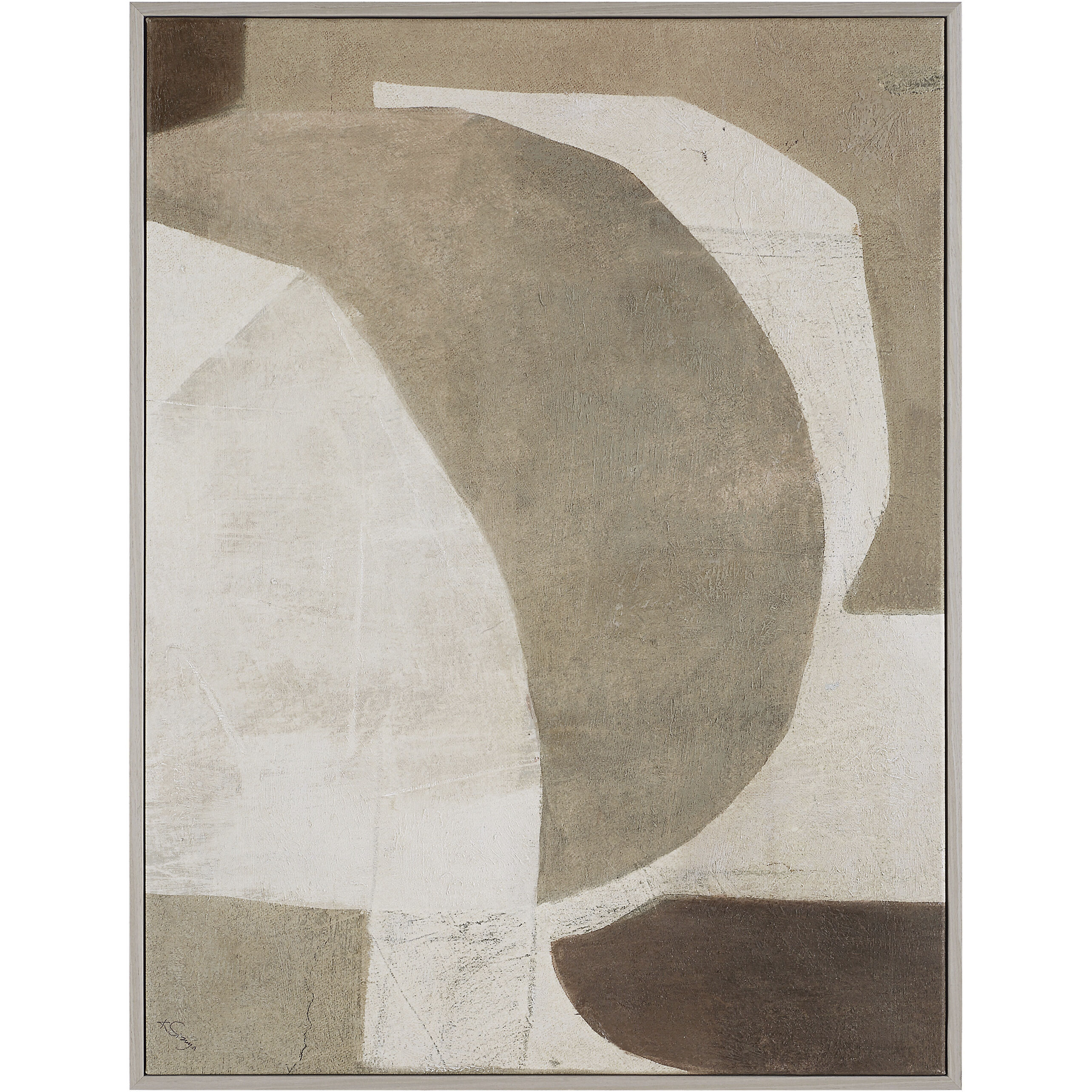 Alcea Canvas Art, Set of 2