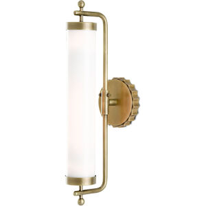 Latimer 1 Light 5 inch Antique Brass Wall Sconce Wall Light, Barry Goralnick Collection