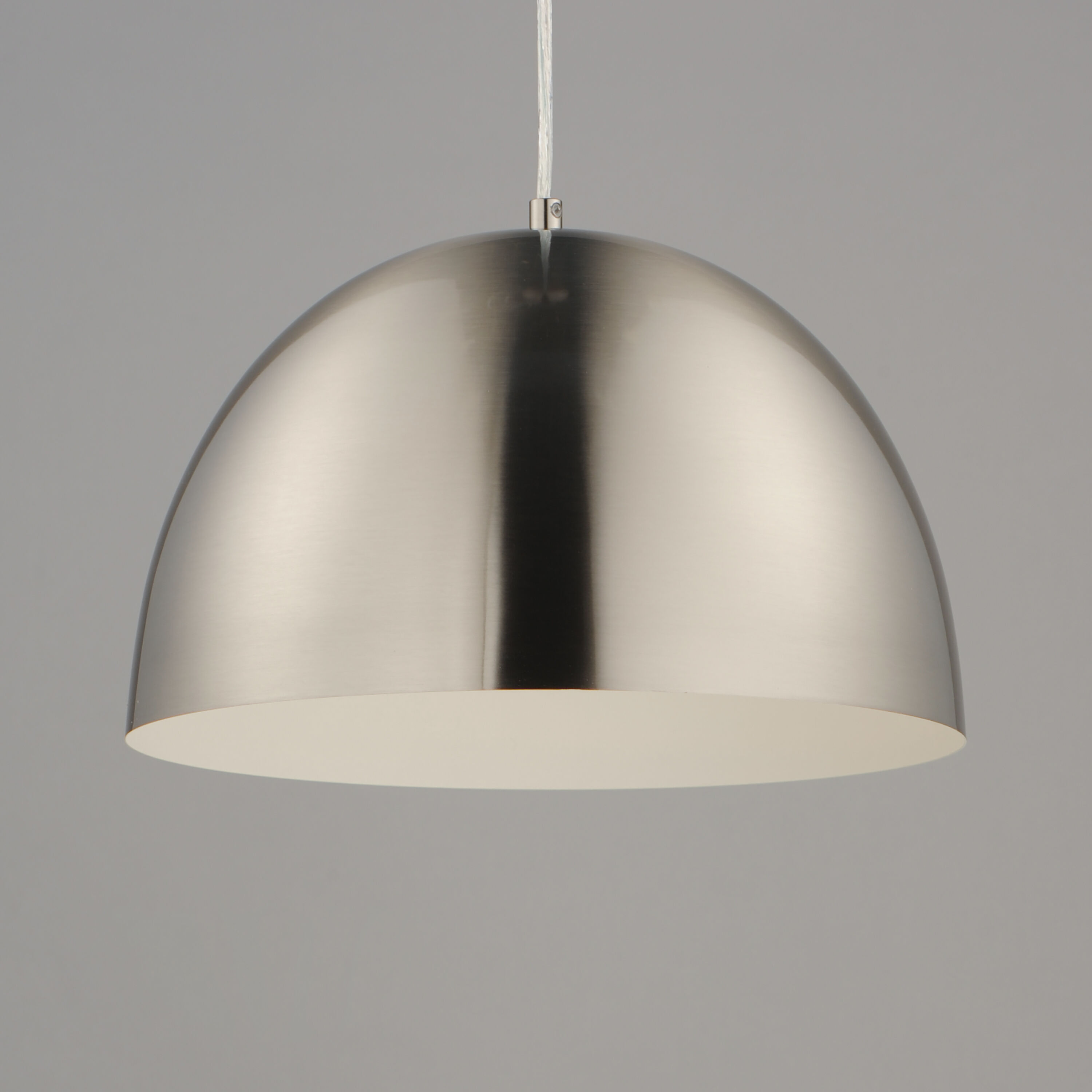 Tova 1 Light 13.5 inch Satin Nickel Single Pendant Ceiling Light