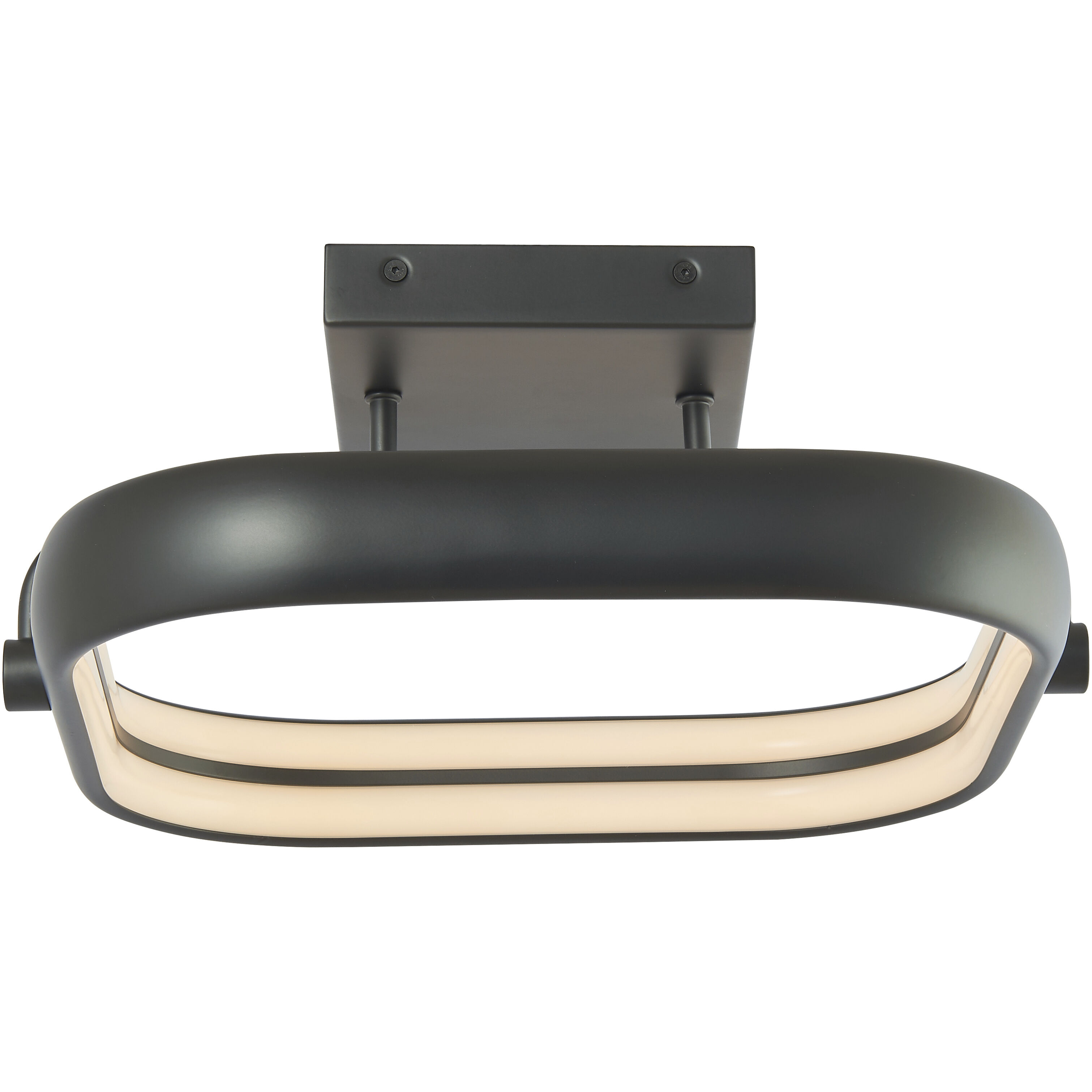 Rave LED 14 inch Matte Black Flush Mount Ceiling Light