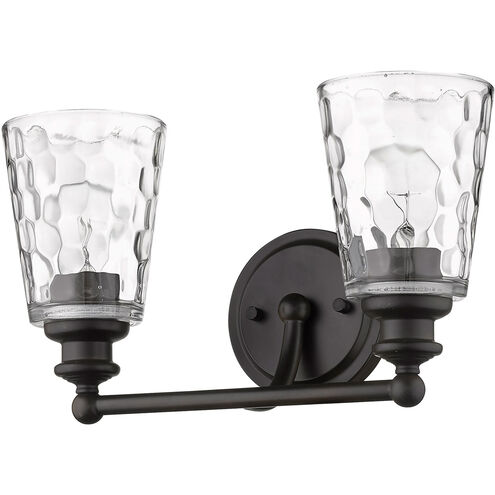 Mae 2 Light 14 inch Oil-Rubbed Bronze Vanity Light Wall Light