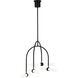 Sean Lavin Calumn LED 27.8 inch Nightshade Black Chandelier Ceiling Light, Integrated LED