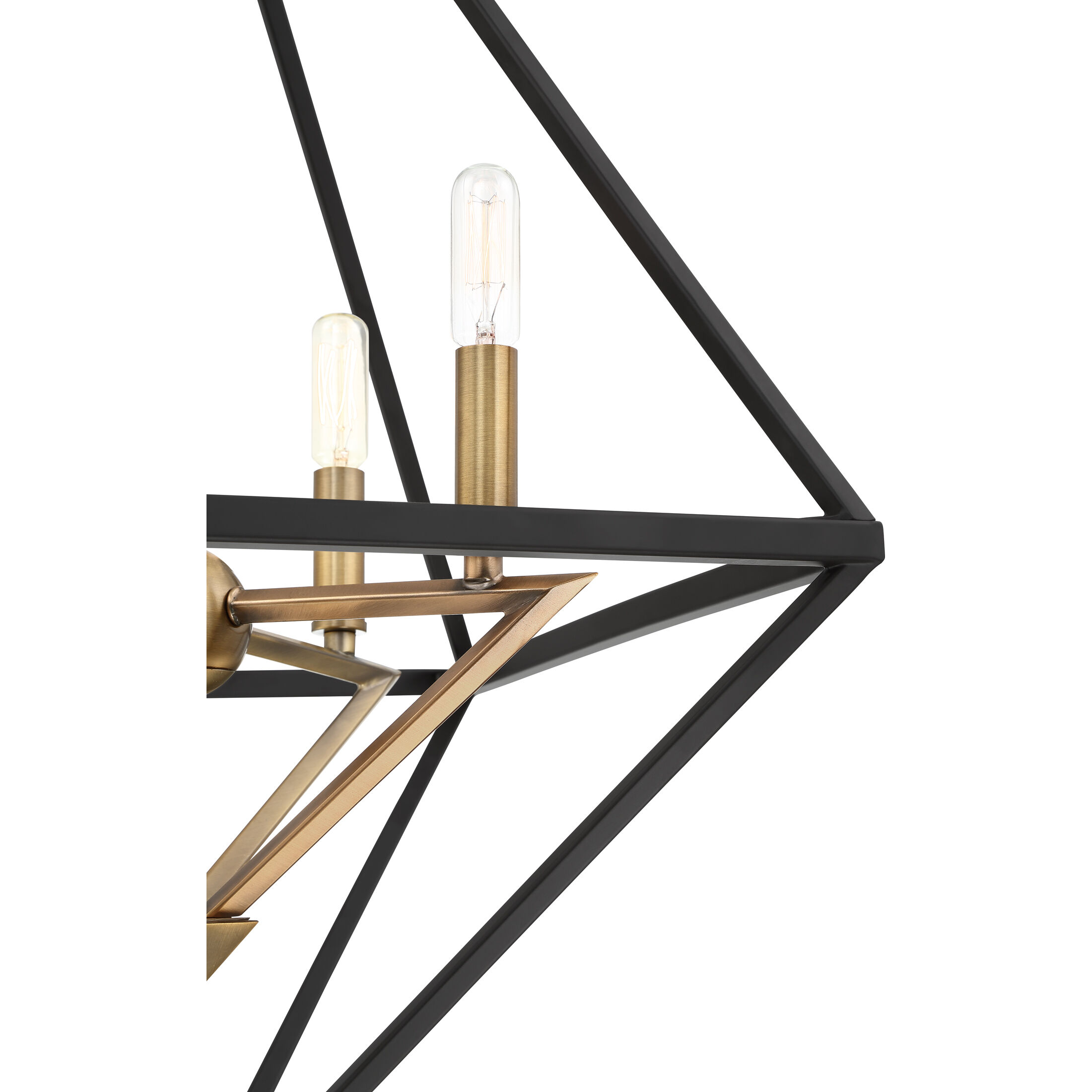 Louvre 4 Light 23 inch Western Bronze Foyer Chandelier Ceiling Light