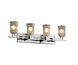Veneto Luce LED 36 inch Matte Black Bath/Vanity Wall Light