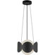 Ciel 1 Light 10.13 inch Black Chandelier Ceiling Light