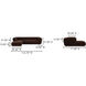 Zandro Brown Sectional, Left