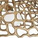 Lotus 3 Light 33 inch Antique Brass Pendant Ceiling Light