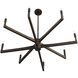 Griff 8 Light 39 inch English Bronze and English Bronze Chandelier Ceiling Light