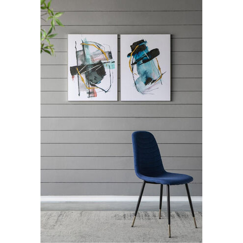 Raquel Modern Abstract 31.5 X 23.6 inch Wall Art Print